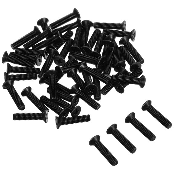 Amosfun 50Pcs Chuck Screw Set for Electric Drill Threaded Inserts Bolt with Precision Chuck Design