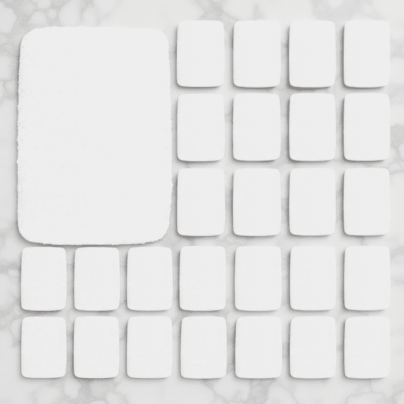 Amosfun 50Pcs Essential Oil Diffuser Pads White Cotton Core Soft Fiber for Car and Home Use