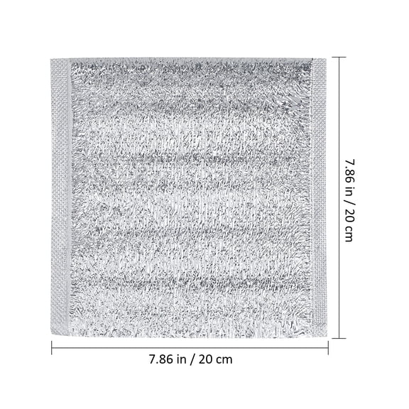 Amosfun Thermal Liner Pouch Silver 50Pcs Aluminum Foil for Travel Use