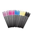 Amosfun 50pcs Multicolor Disposable Mascara Wands Eyelash Eye Lash