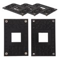 thumbnail image 1 of Amosfun CPU Cooler Backplate, Insulated Plastic, Stabilizes Air Coolers, Black, 5Pcs, 1 of 8
