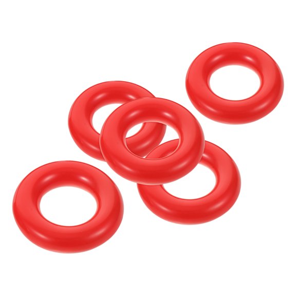 Amosfun 5Pcs Durable Red Golf Swing Training Rings for Reliable Golf Practice and Skill Refinement