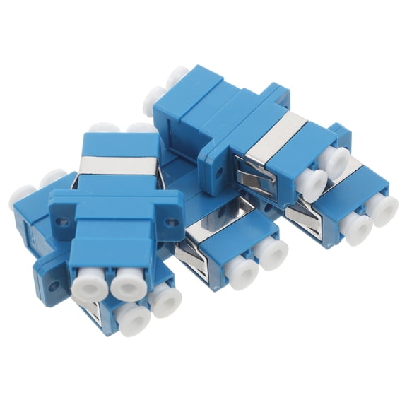 Amosfun Stable Lc to Lc Fiber Adapter, Blue, Durable Plastic for Charging and Network