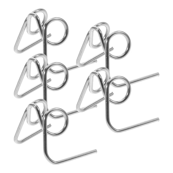 Amosfun 5Pcs Plated Silver Dirt Bike Clutch Spring Made from Durable Stainless Steel for Reliable Motorbike Performance