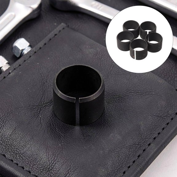 Amosfun 5Pcs Steel Wheel Rim Positioning Rings for Car Suv 4x4 Tire Wear Reduction and Smooth Wheel Alignment