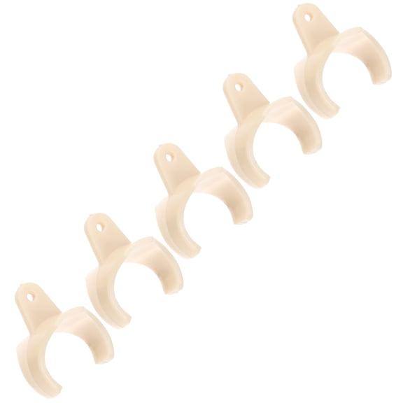 Amosfun 5Pcs Clarinet Thumb Rest Sleeve Durable ABS Plastic Thumb Cushion for Flute