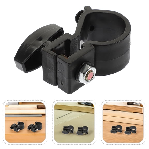 Amosfun 6Pcs Black Plastic Easel Tray Clips Compact Parts for Easy Installation and Stable Support