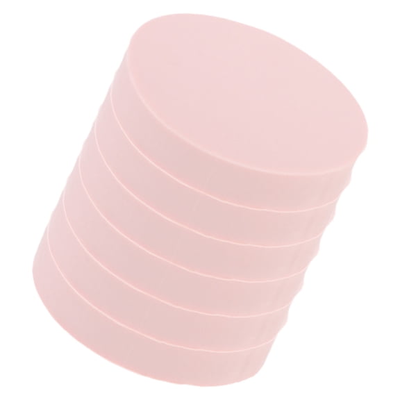 Amosfun 6Pcs Compact Pink Rubber Brick Blocks Ideal for DIY Stamp Making and