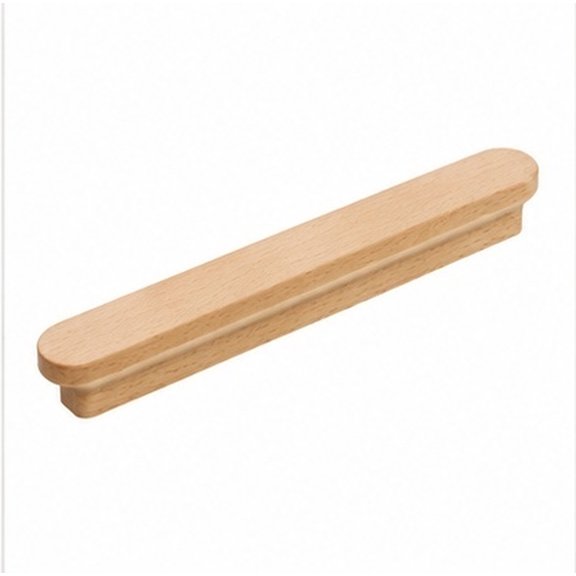 Amosfun 6-Piece Wood Dresser Handles, Khaki Vintage Door Pull Pulls for Home Improvement Furniture Hardware