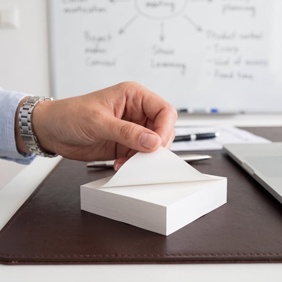 Amosfun re Nonsticky Memo Pad White Paper for Home Office Use 800Pcs