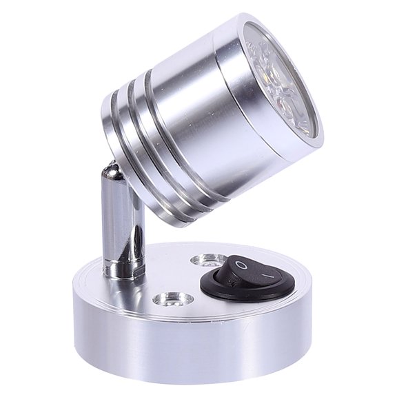 Amosfun Aluminum 12V LED Downlight White Flush Mount Rv Interior Reading Light