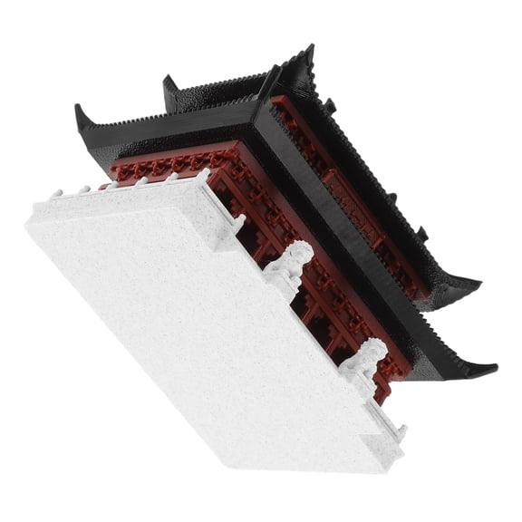 Amosfun Antique Chinese Architecture Model Assorted Color for Office and Home Decor