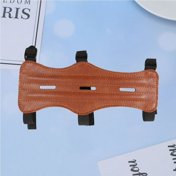 Amosfun Arm Guard Bracers PU for Shooting Sports 1Pack