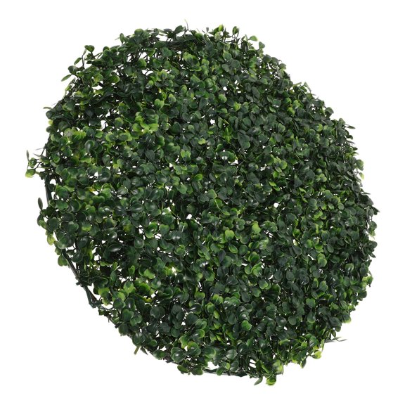 Amosfun Artificial Grass Pad for Manhole Covers, Green Plastic Outdoor Decor