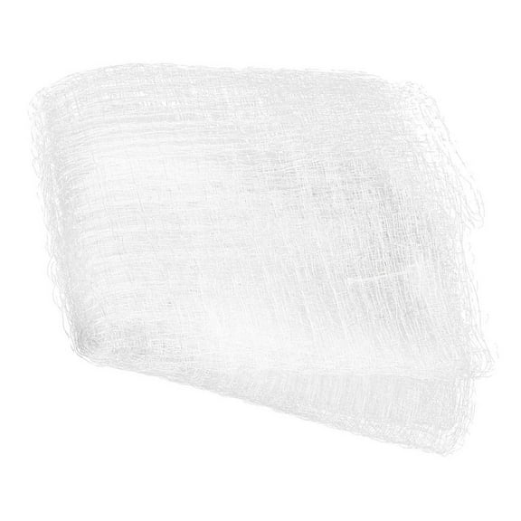 Amosfun White Cheesecloth Mesh Fabric for Ceiling Decor, Plastic Material, 1 Piece for Party and Event Decoration