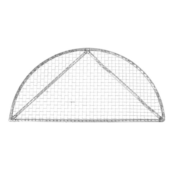 Amosfun Barbeque Grill Stainless Steel Mesh for Picnic Barbecue Tool 1Set
