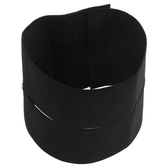 Amosfun Black Baseball Glove Wrap Band with Open Hole Design and Convenient Sticker Closure