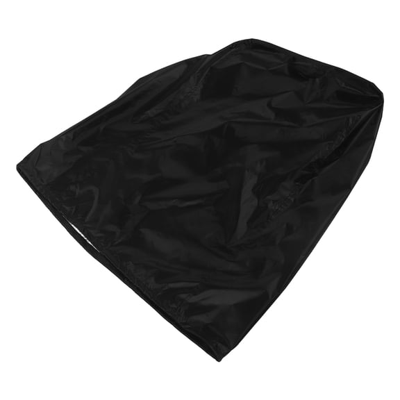 Amosfun Black Oxford Dustproof Smoker Cover with Tear Resistant Fabric for All Season Outdoor Use