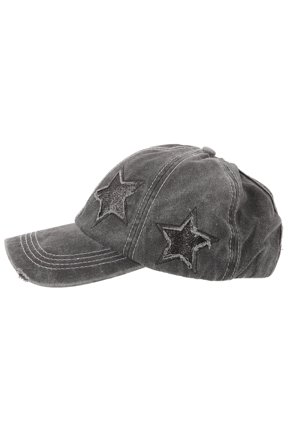 Grey Baseball Sun Hat with Comfortable Fit Durable Material for Hiking Fishing and Everyday Wear