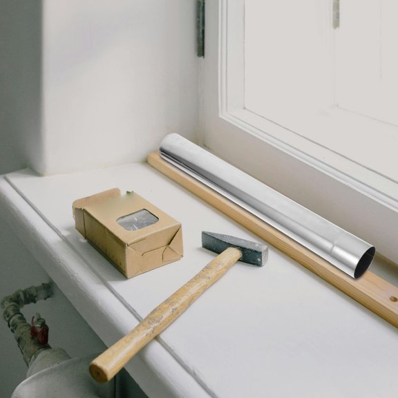 Amosfun Camping Stove Pipe Stainless Steel Flue Tube for Wood Stove Use 1Pack