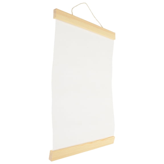 Amosfun White Rectangular Canvas 1 Pack Ideal for Kids' Art Projects and Activities