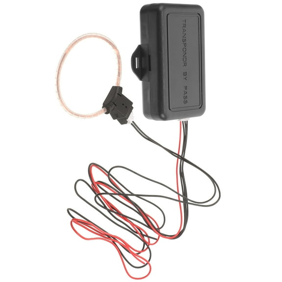 Amosfun 1Set Immobilizer Bypass Module ABS Material Car Auto Start Ignition System Black