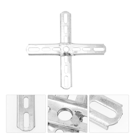 Amosfun Mounting Plate Cross Shaped Metal 1Set for Ceiling Light Fixture and Chandelier