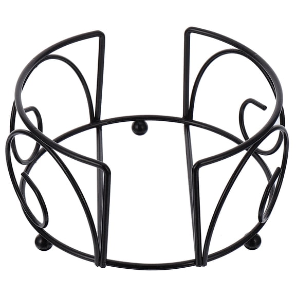 Amosfun Kitchen Gadgets Coaster Holder Iron Coaster Display Stand 1Pcs