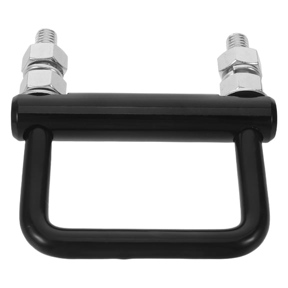 Amosfun Compact Black Hitch Stabilizer Clamp for Bike Racks and Cargo Carriers with Quick Setup