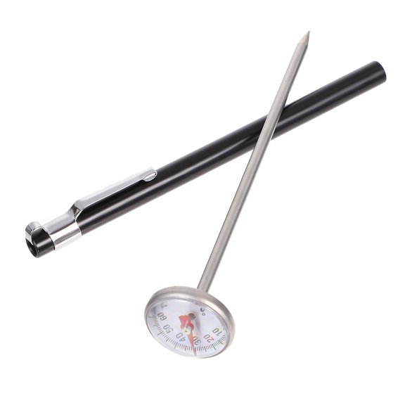 Amosfun Kitchen Thermometer Fast and Accurate Measurement in Stainless Steel and Plastic