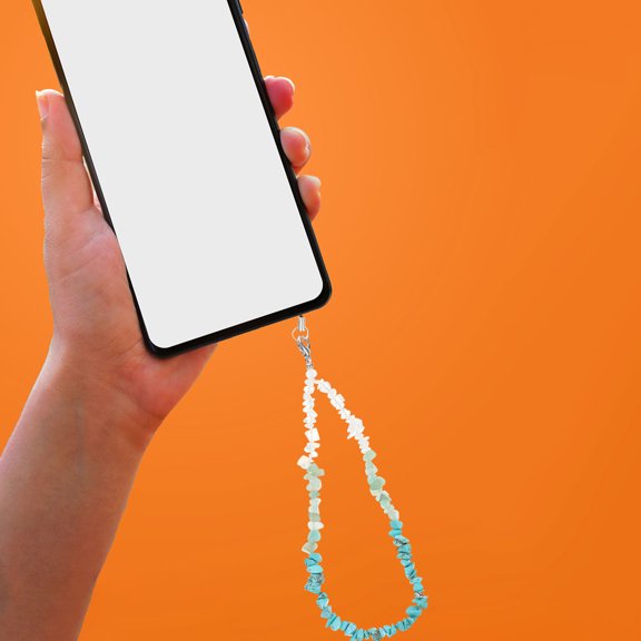 Amosfun Creative Mobile Phone Chain with Fixing Rope for Easy Installation and Anti-Lost Protection