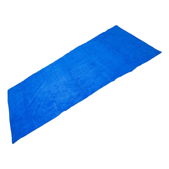 Amosfun Blue Car Dash Accessories Microfiber Dashboard Cover Mat Washable
