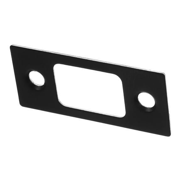 Amosfun Stainless Steel Deadbolt Latch Plate Set for Wooden Door Installation, Security Hardware for Homeowners