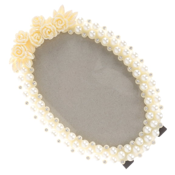 Amosfun Rhinestone Frames Decorative Photo Frame for Office Decoration 1Pack