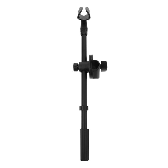 Amosfun Desk Microphone Boom Arm Black Metal Mic Support for Musicians 1Set