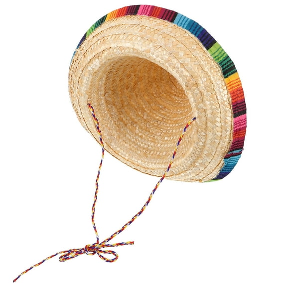 Amosfun Dog Sombrero Hat Beige 1Pcs