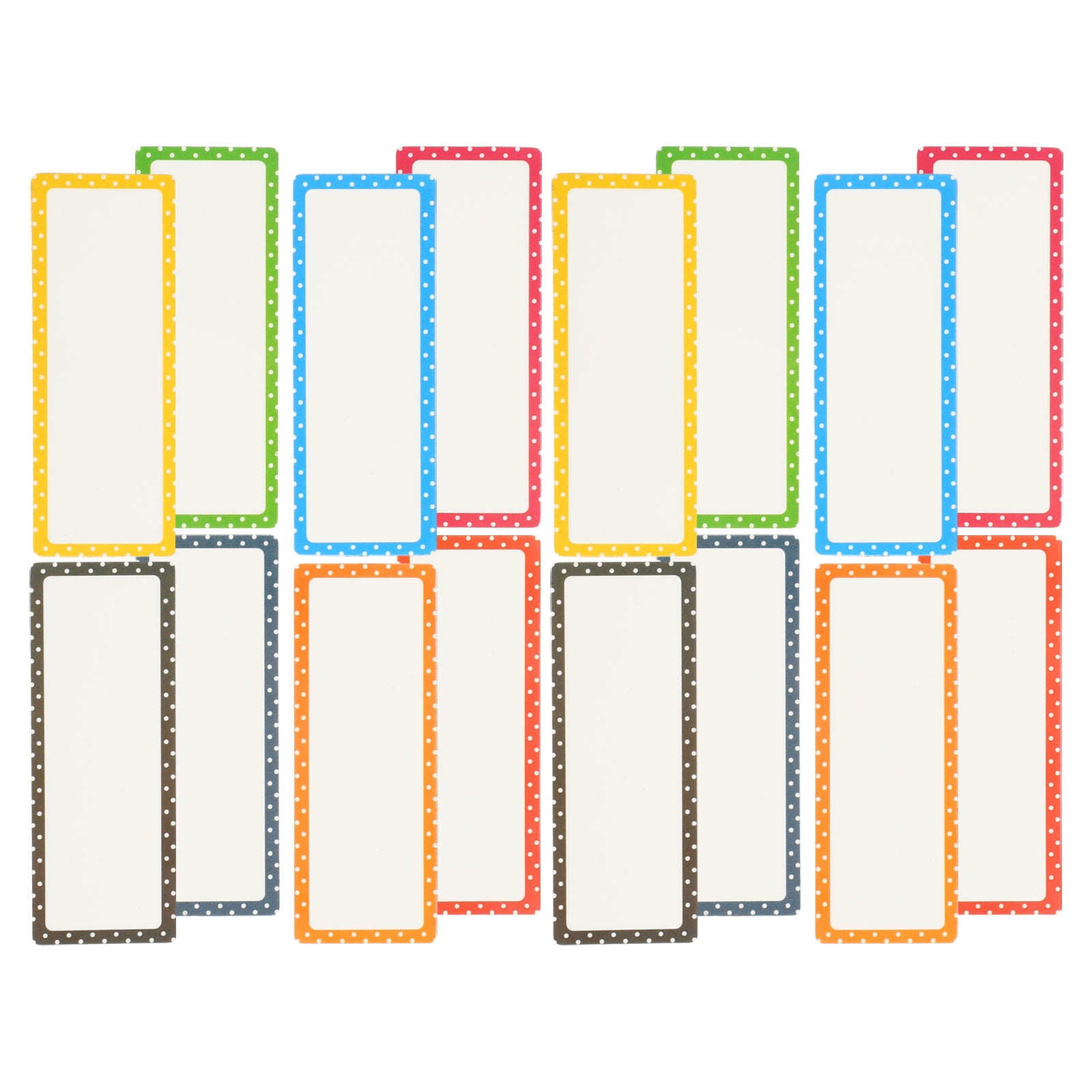 Amosfun Dry Erase Magnetic Labels for Home Use Assorted Colors 16Sheets ...