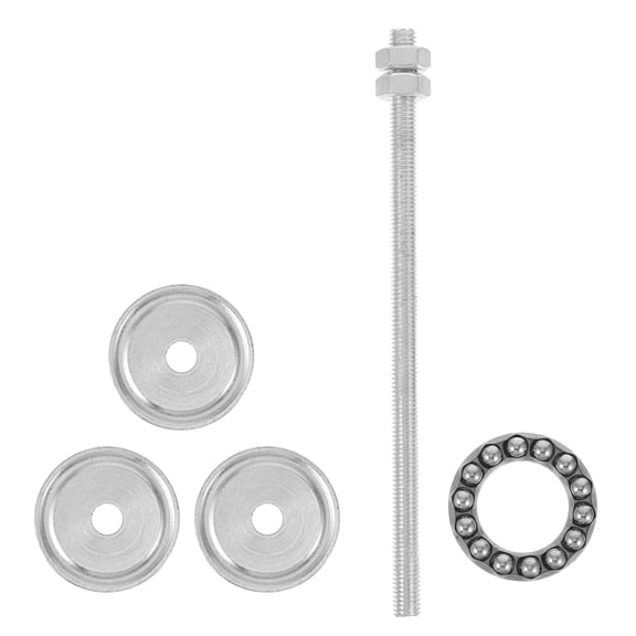 Amosfun Bike Headset Press Tool, Plated Silver Steel, Portable Design, Durable Construction, Efficient Assembly