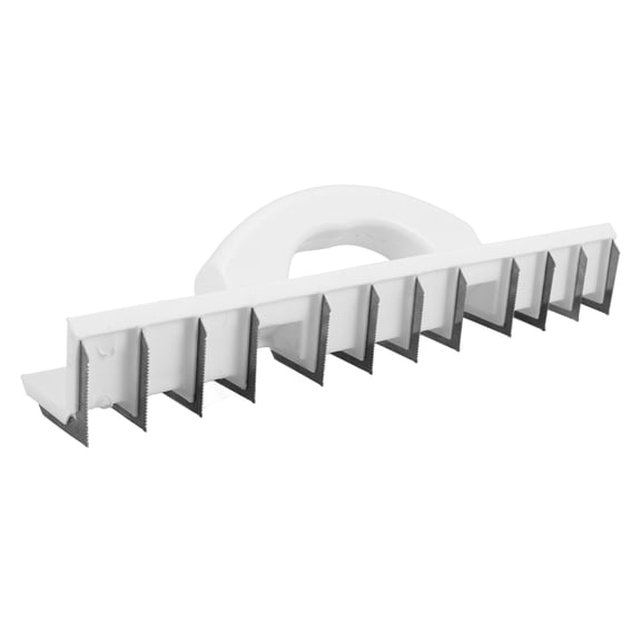 Amosfun Durable White Corner Tool for Plaster Smoothing Scraping and Concrete Finishing Tasks
