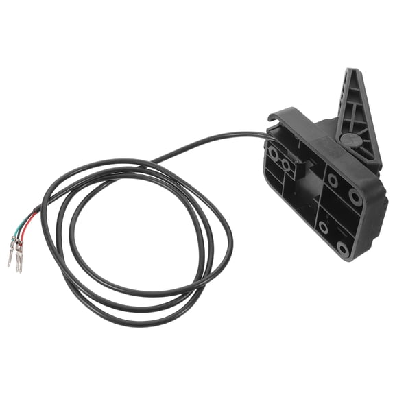 Amosfun Easy Install Black Electric Vehicle Accelerator Pedal for Go Kart Scooter Throttle