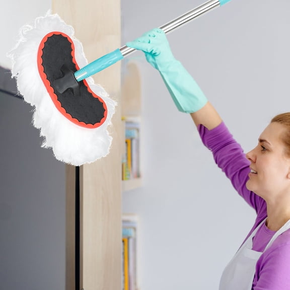 Amosfun Telescoping Rod Mop with Soft No Scratch Head for Car Washing