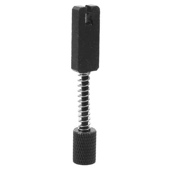 Amosfun Black Electric Guitar Bridge Replacement Metal Parts for Durable Sound Performance
