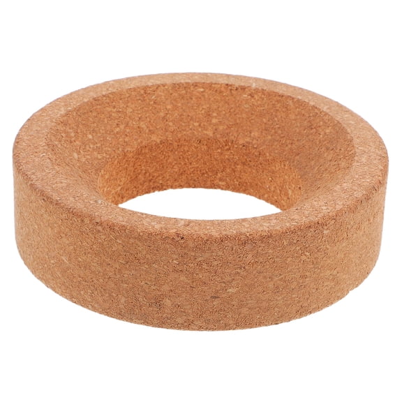 Amosfun Flask Cork Mat 1Pack Light Brown Wood Designed For Round Bottom Flask Stability
