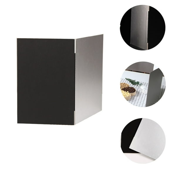 Amosfun Foldable White Reflective Photography Backdrop Board Thick Cardboard for Still Life