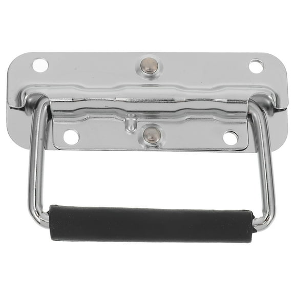 Amosfun Stainless Steel Folding Pull Handle with Spring Grip for Tool Box and Industrial Use