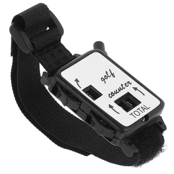 Amosfun Golf Stroke Counter Watch Plastic Assorted Color Convenient for Golfers