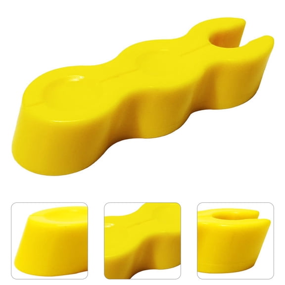 Amosfun Rhythm Practice Golf Putting Balance Trainer ABS Plastic Yellow 1Pcs