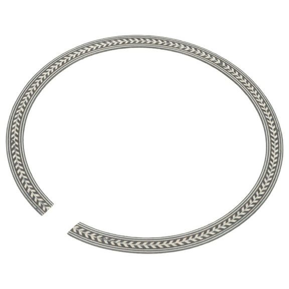 Amosfun Acoustic Guitar Inlay Stickers Sound Hole Rosette Musical Instrument Accessories Wood Multi 1Pcs