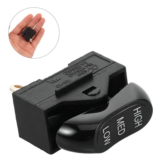 Amosfun Hair Dryer Power Control Switch 3 Position Blow Dryer Repair Part for Wind and Heat
