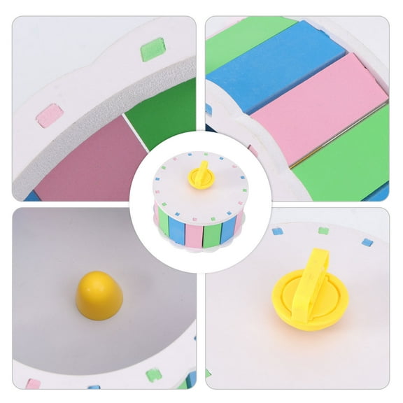 Amosfun Silent Hamster Plaything Multi Ecological Board Smooth Runner
